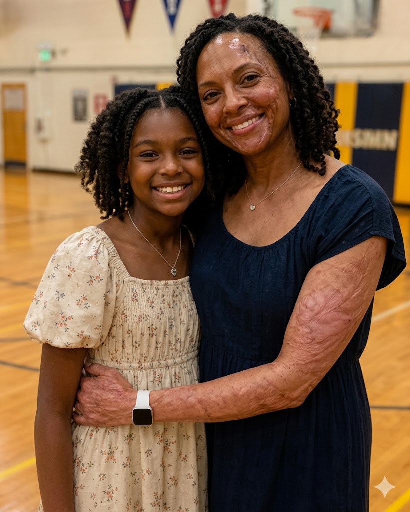 My Daughter Begged Me Not to Come to Her School Because of My Scarred Face – Then a Stranger Walked Into Her School and Said, ‘Your Mother Has Been Hiding the Truth for 20 Years’