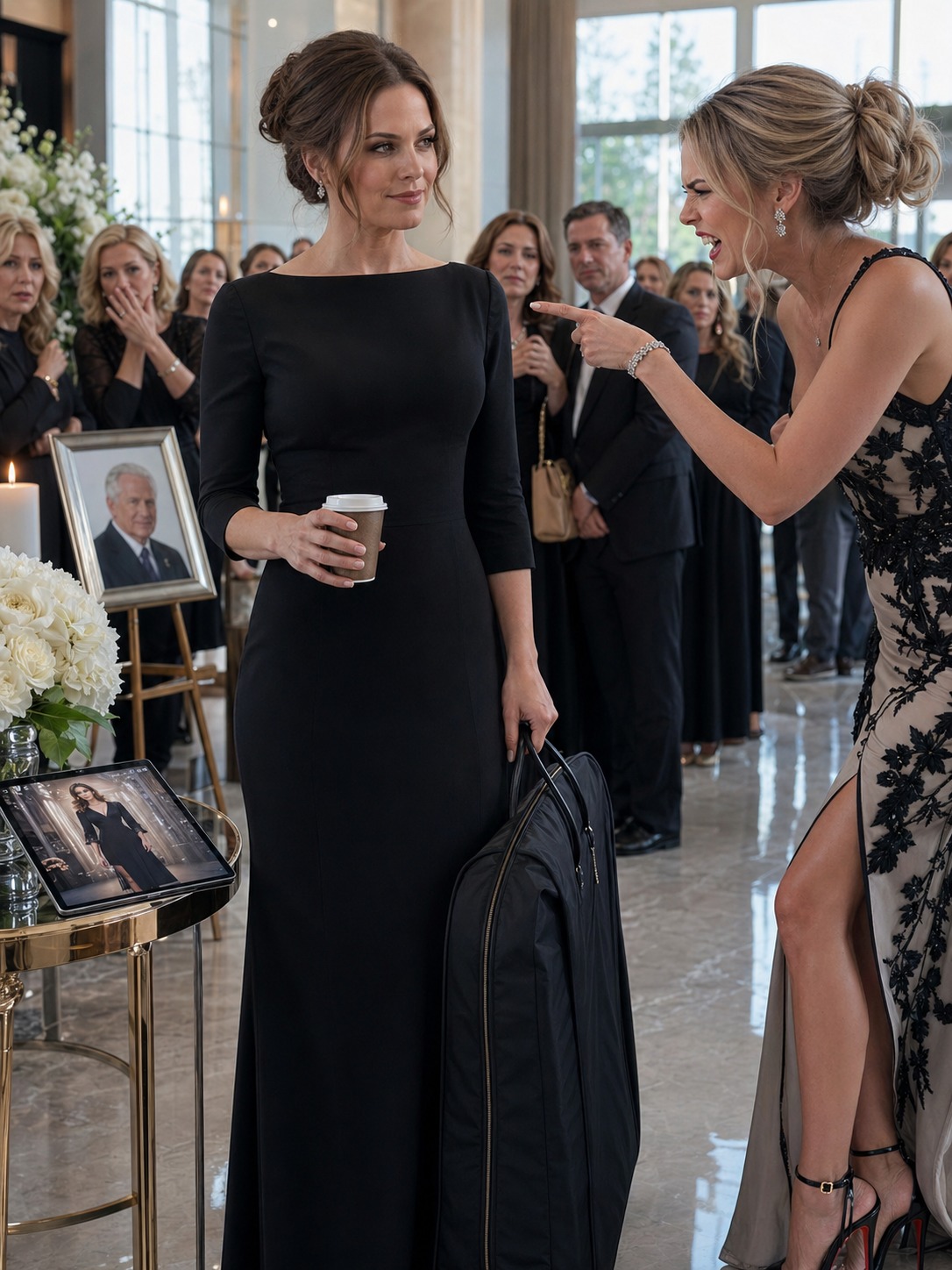 “You wore *that* to Mom’s funeral?” my sister snee...