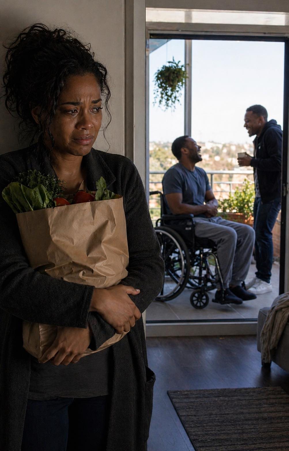 After five years of bathing him, helping him move, and acting as his round-the-clock caregiver, I accidentally overheard my paralyzed husband laughing with a stranger. He casually called me his “free servant” and bragged that he wouldn’t leave me a cent.
