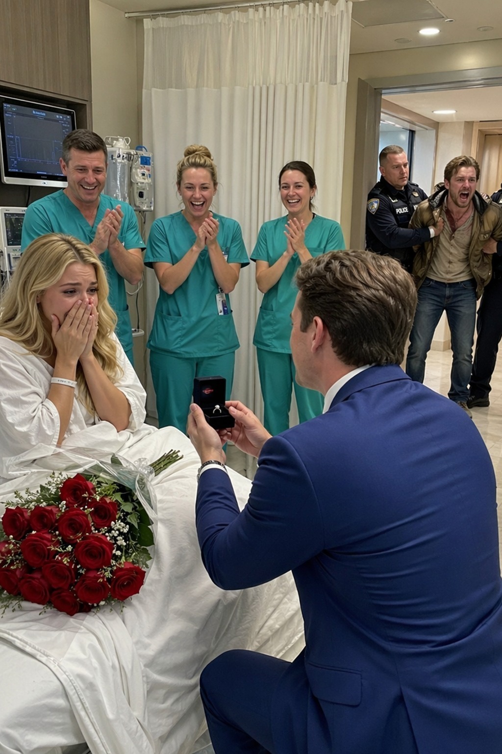 Before my surgery, my husband texted: “I want a divorce. I don’t need a sick wife.” The patient in the next bed comforted me. “If I survive this, we should get married,” I said. He nodded.vr A nurse gasped: “Any idea who you just asked?”