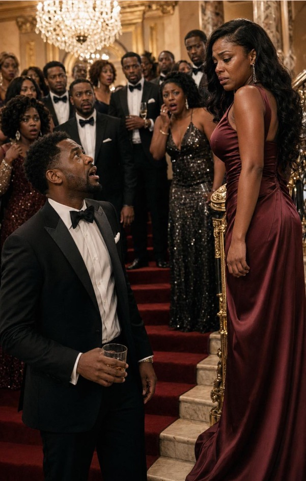 My husband bu:rned my only decent dress so I couldn’t attend his promotion party. He called me an “Embarrassment.” but when the grand ballroom doors opened, I appeared in a way he never expected…