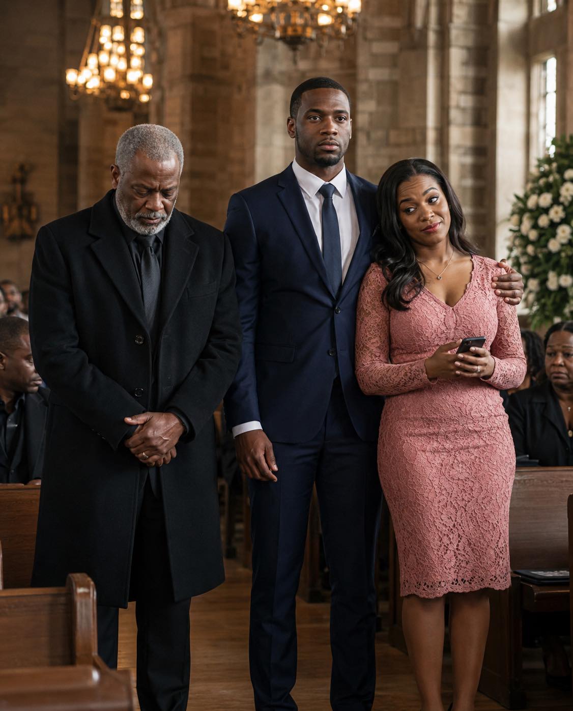 At my wife’s funeral, my daughter-in-law leaned toward my son and murmured, “This feels more like a celebration.” But when the lawyer opened the letter Lydia had left behind, I realized her cruelty wasn’t even the worst part.