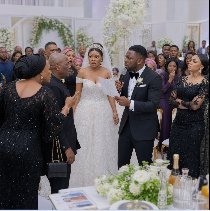 My parents arrived at my wedding dressed in mourning to humiliate me… but they didn’t know my husband had prepared their downfall in front of 180 guests.