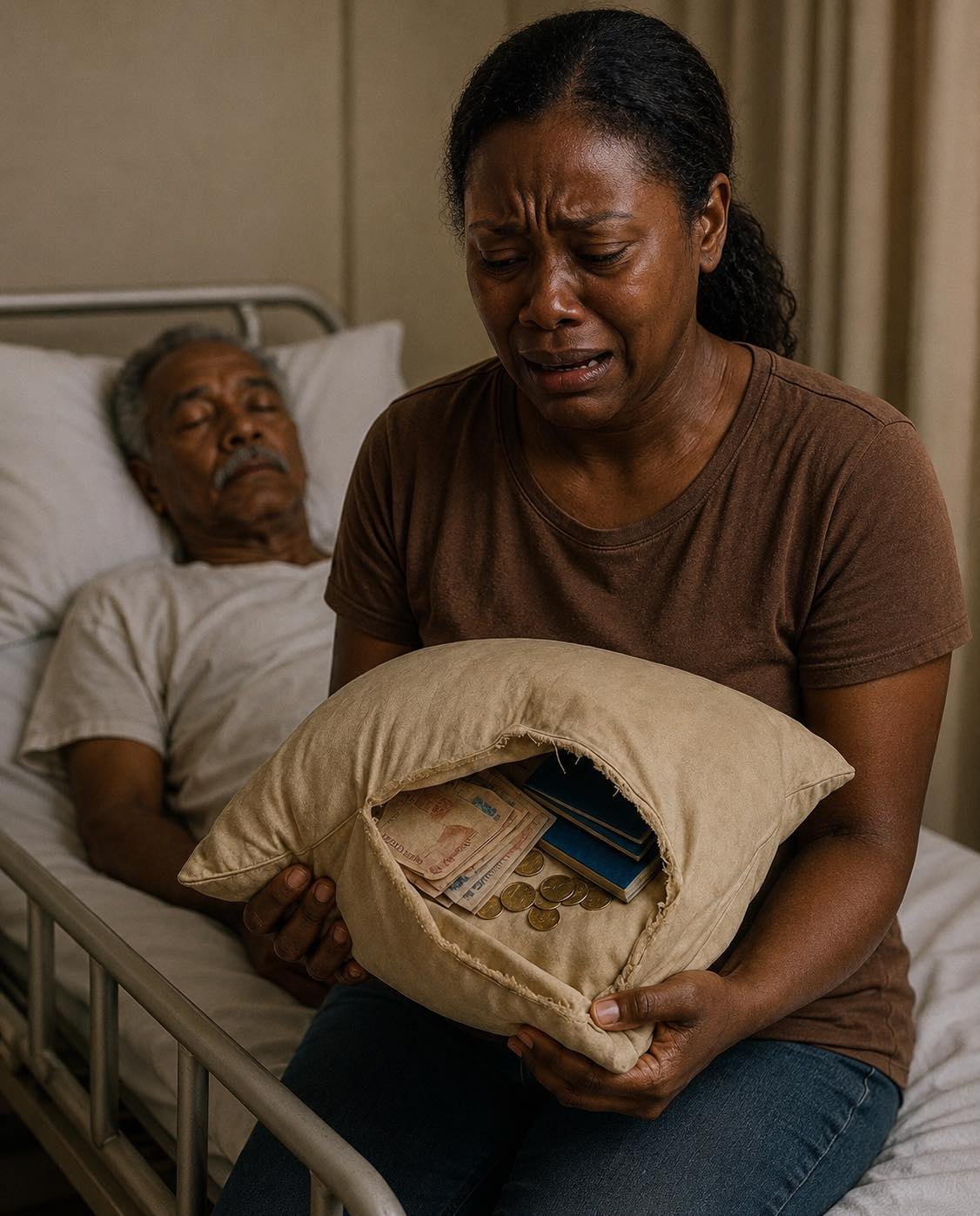 My father-in-law had no pension. I cared for him with all my heart for 12 years
