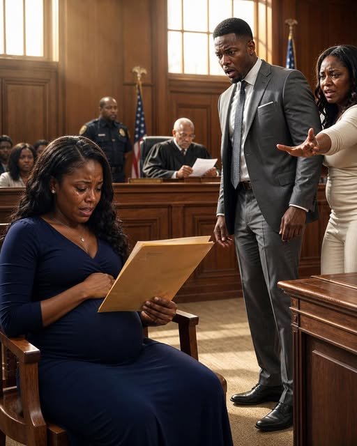 Eight Months Pregnant, I Came To Court For A Divorce — But When My Husband’s Mistress Hit Me In Front Of Everyone, The Judge Suddenly Ordered The Courtroom Sealed-tete