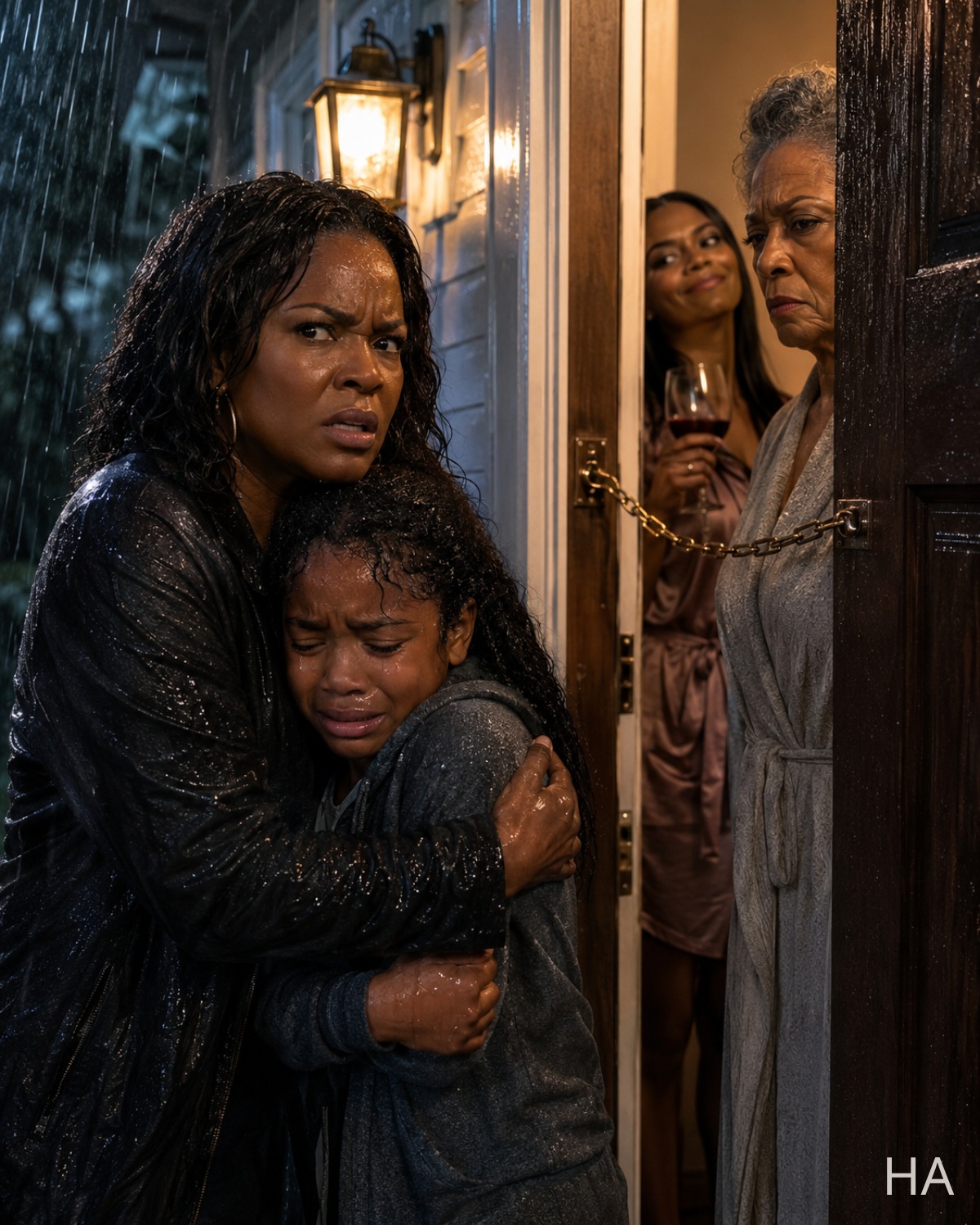 Your Mother Kicked You and Your Daughter Out in the Rain—But the Secret Deed Your Father Left Behind Made the Police Remove Her Instead