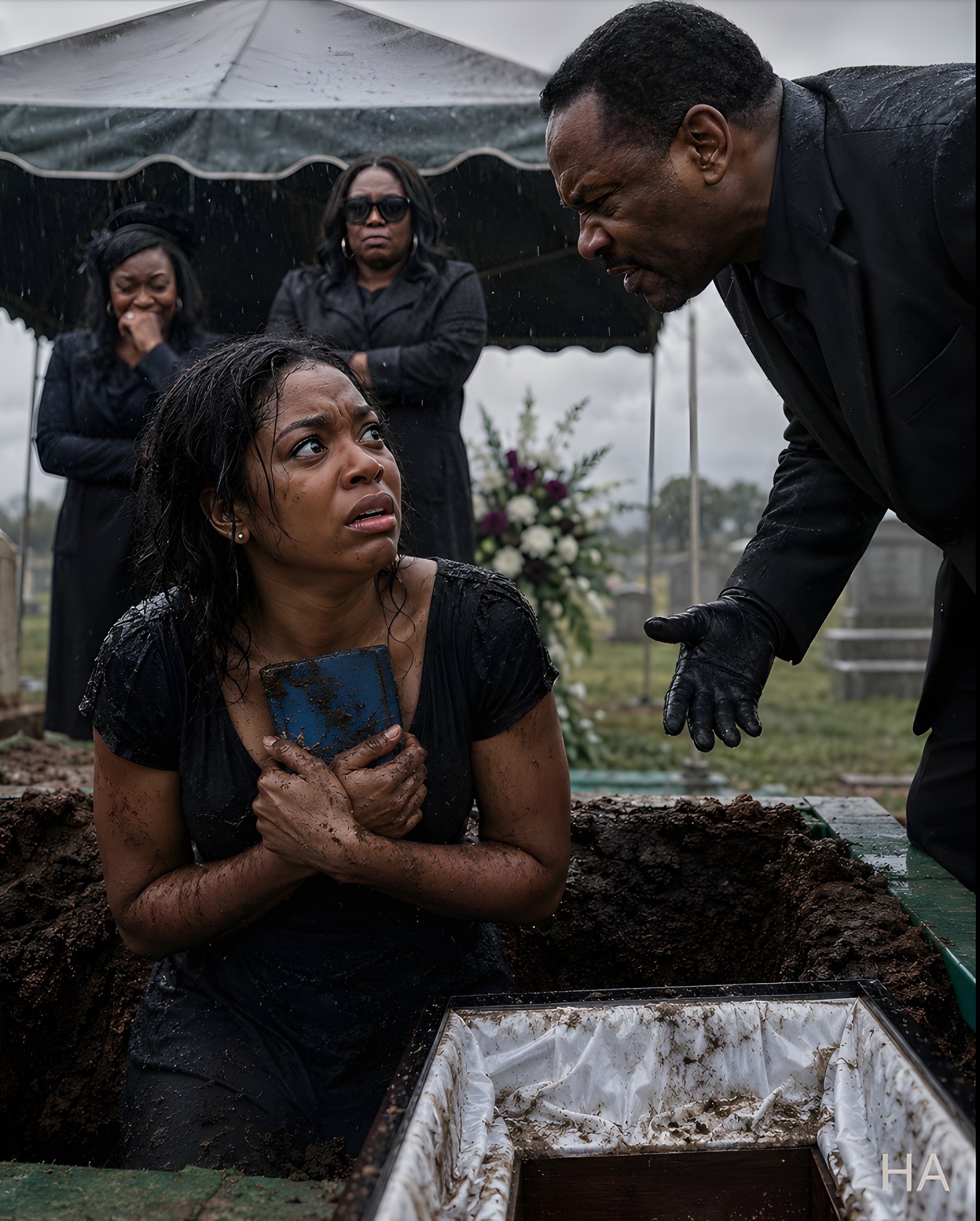 My Dad Threw Grandma’s Bankbook Into Her Grave—But When I Took It to the Bank, the Teller Turned Pale and Locked the Doors