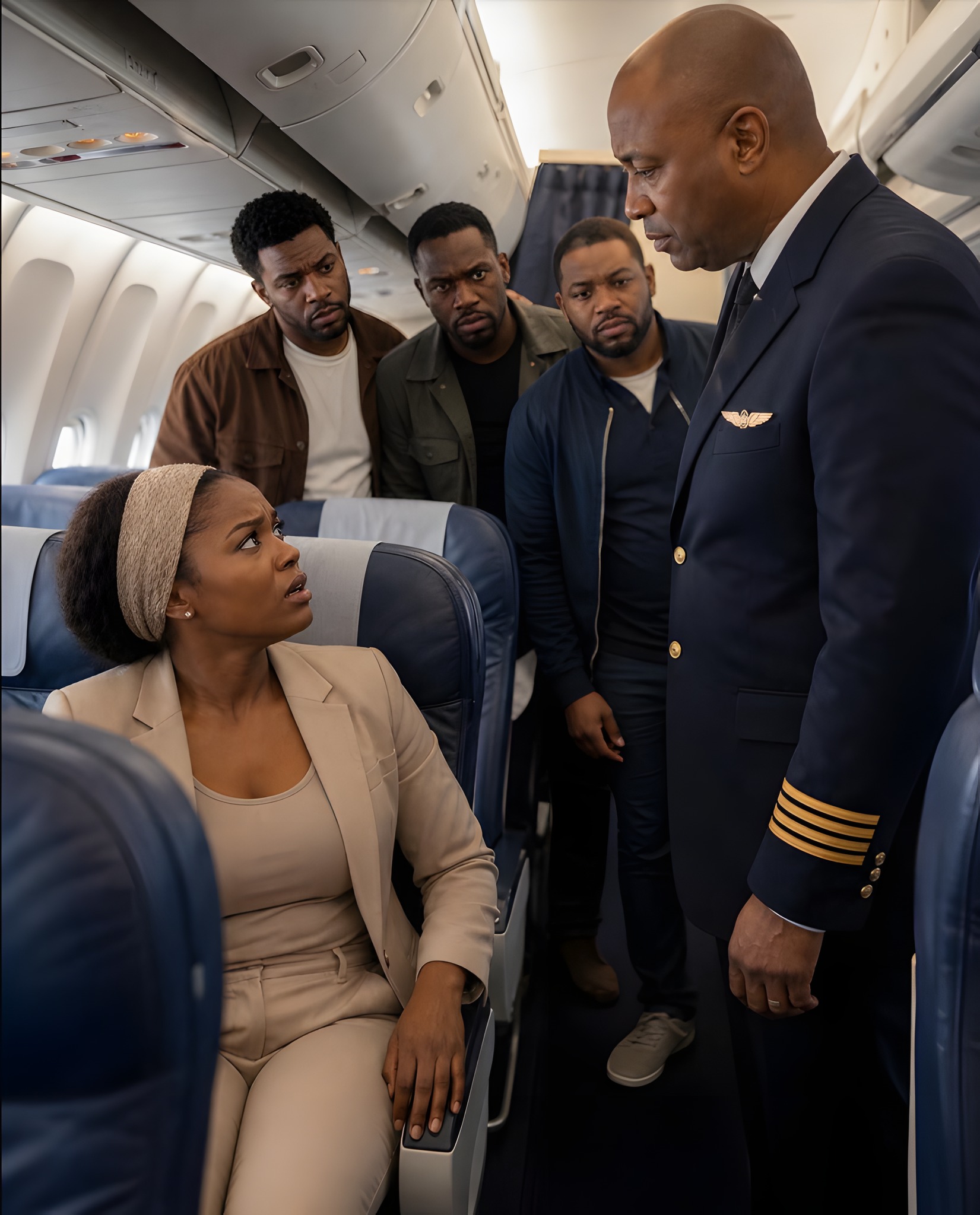 The flight was about to take off when Captain noticed something that deeply disturbed him.