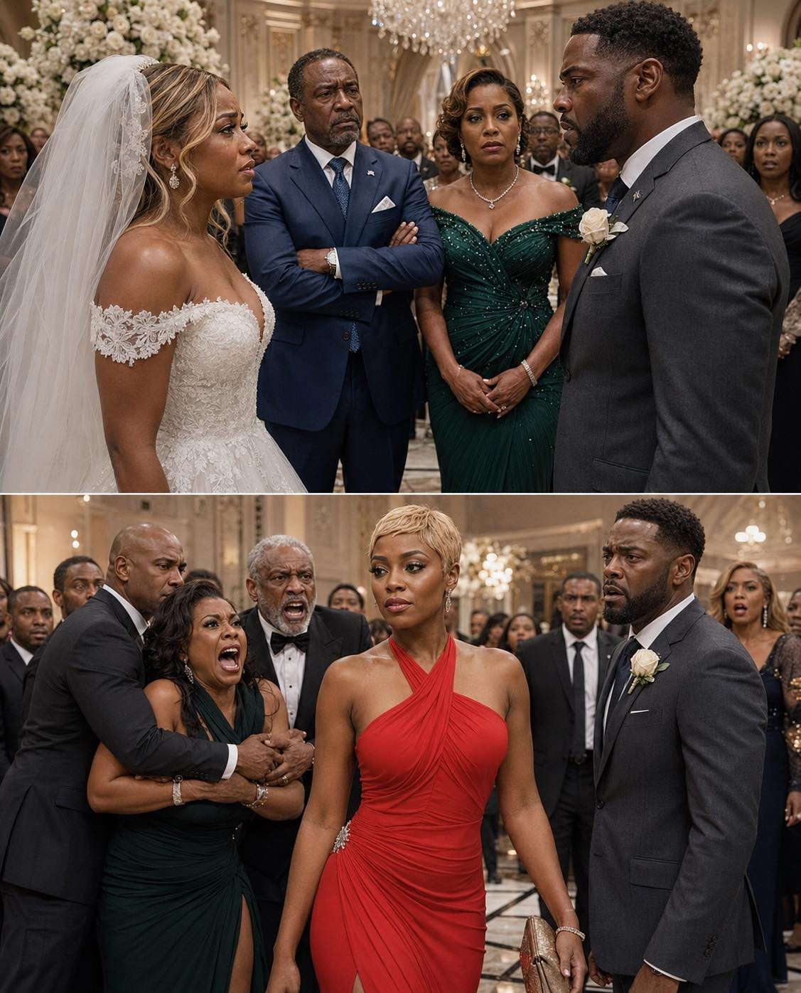 I was standing in my wedding dress, just minutes before walking down the aisle, when the man I loved looked me in the eyes and said, “I’m sorry,