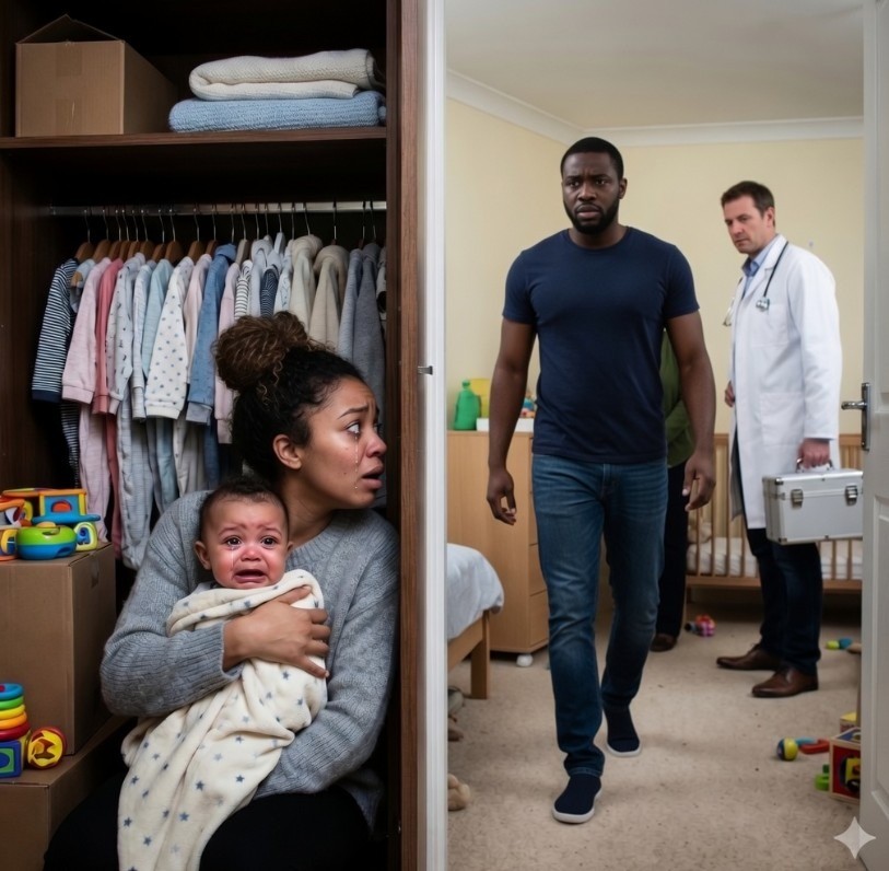 I hid 26 cameras to catch my lazy nanny, but at 3:00 a.m., I saw my husband enter the baby’s room wearing black gloves. The nanny wasn’t sleeping.