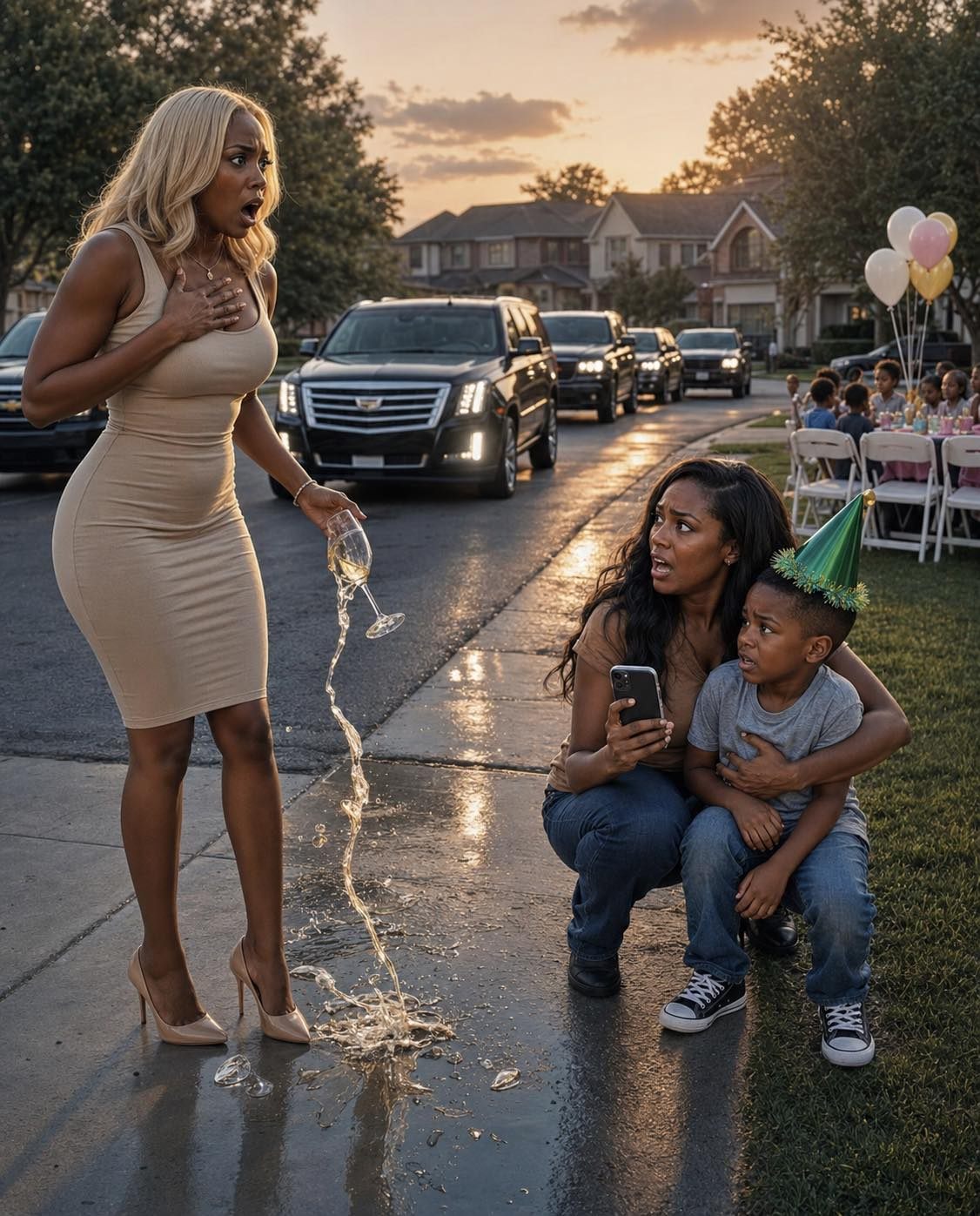 At my son’s 7th birthday party, only two kids showed up. My sister-in-law smirked and whispered, ‘Maybe if you had raised him better,