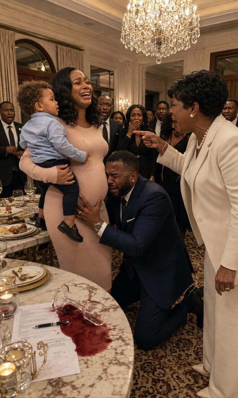 My husband invited me to a family dinner but when I arrived there was no food only a DNA test an angry mother in law and an accusation that