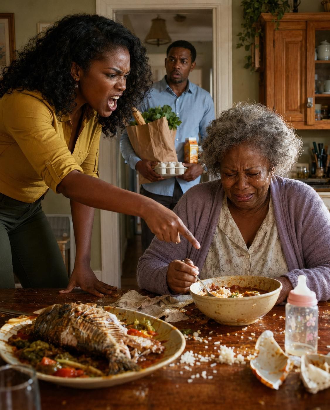 I thought paying my wife to care for my mother was the one decision keeping my family together—until I came home early and heard my mom