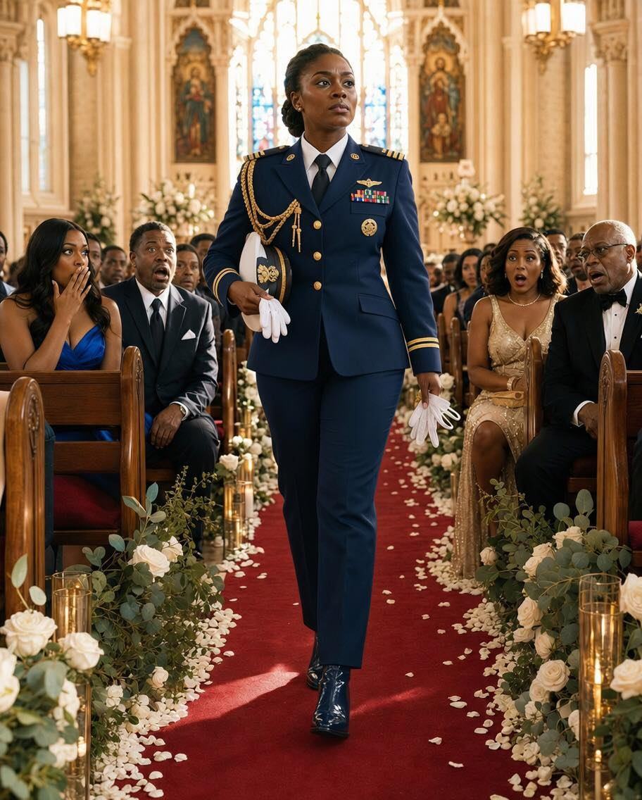 They destroyed her four wedding dresses hours before the wedding out of pure envy, but she arrived at the altar wearing something that made her own bl00d tremble with shame. new