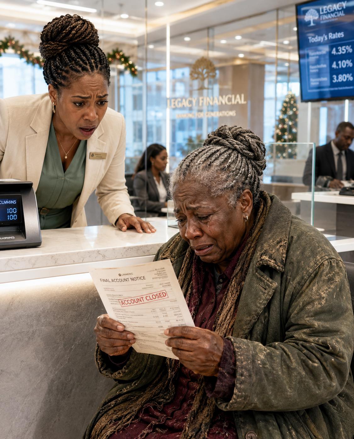 I’m 65 years old. I got divorced 5 years ago. My ex-husband left me a bank card with 300 dollars. I never touched it. Five years later, when I went to