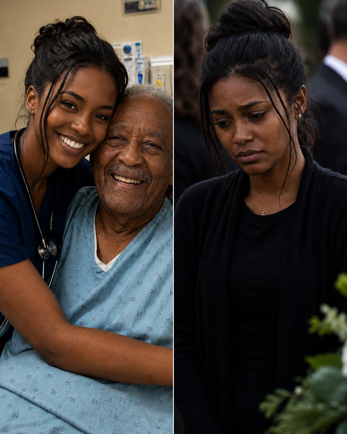 A Nurse Secretly Stayed After Her Shift to Sit with a Dying Patient – The Funeral Changed Her Life Forever
