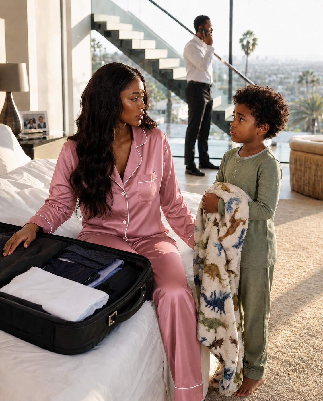 My Little Son Walked Into My Bedroom And Whispered, “Mom, Dad Has A Girlfriend… And When You Leave For Your Business Trip, He’s