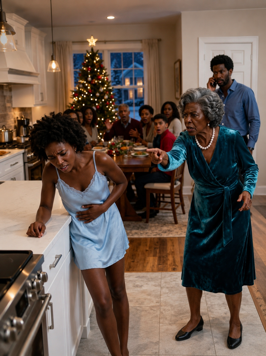 I had started cooking at five in the morning, when the house was still dark and silent, for the perfect Christmas dinner for my in-laws.