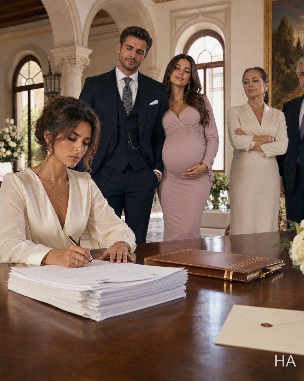 Her Ex-Husband Paid Her Millions to Vanish—But He Didn’t Know She Was Carrying the Real Heir