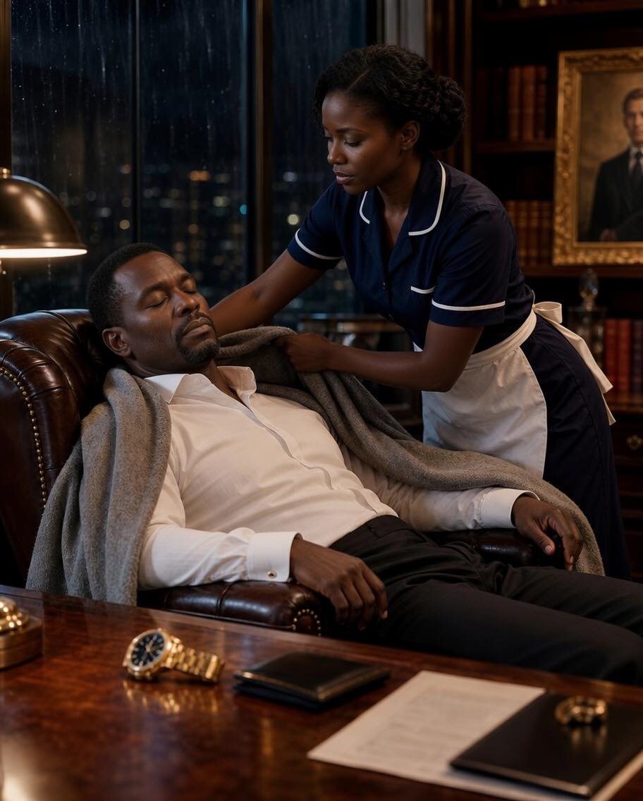 The Billionaire Pretended to Be Asleep to Test the Maid — But What She Did Next Shattered the Wall Around His Heart
