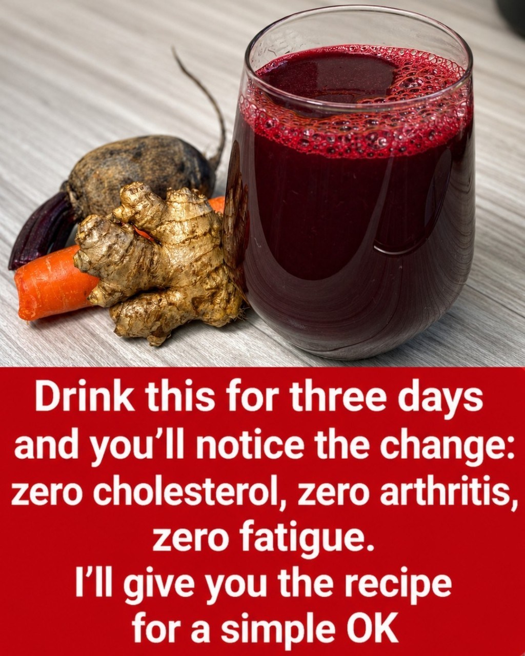 Drink This for 30 Days and Feel the Difference: A Natural Beetroot Recipe for Energy, Joint Comfort, and Heart Health