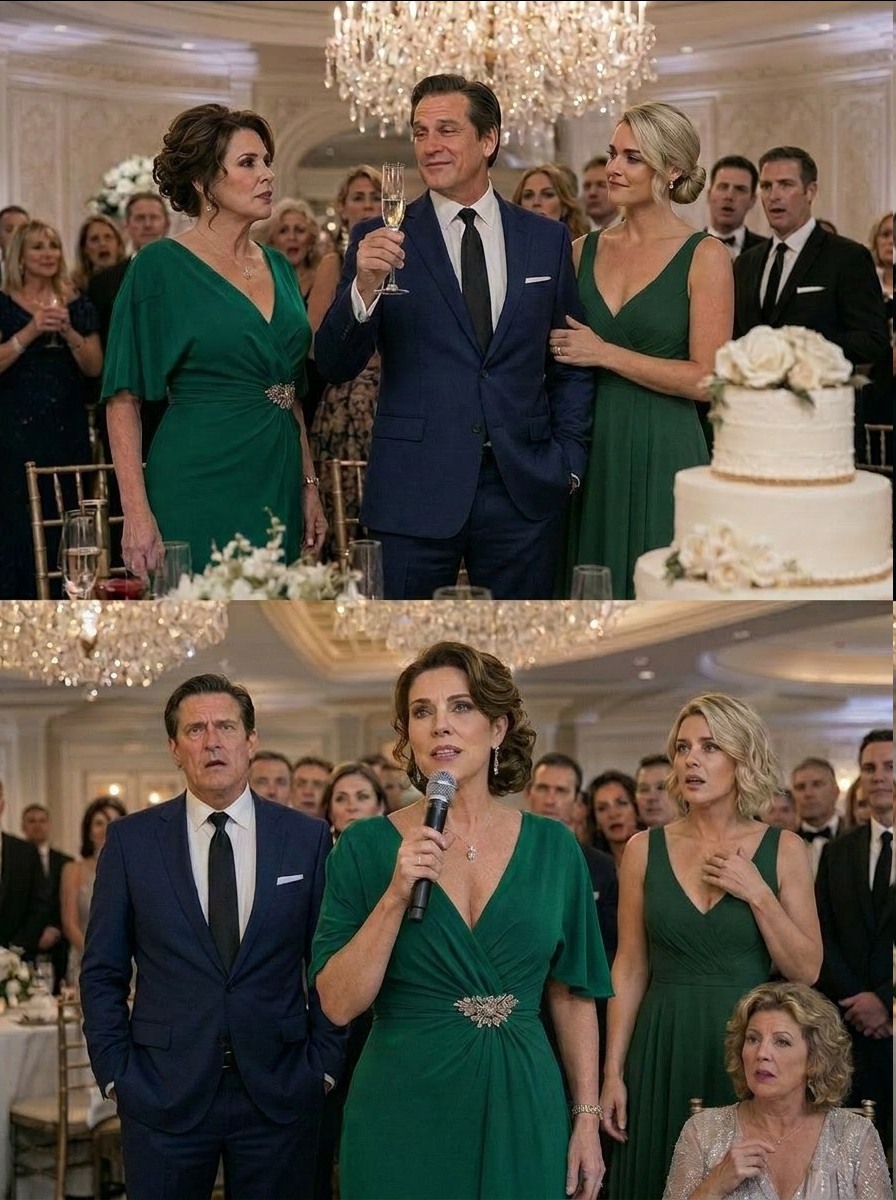 On our wedding anniversary, my husband announced in front of all guests: “25 years is enough. I want someone younger. I want you out of the apartment tomorrow!”