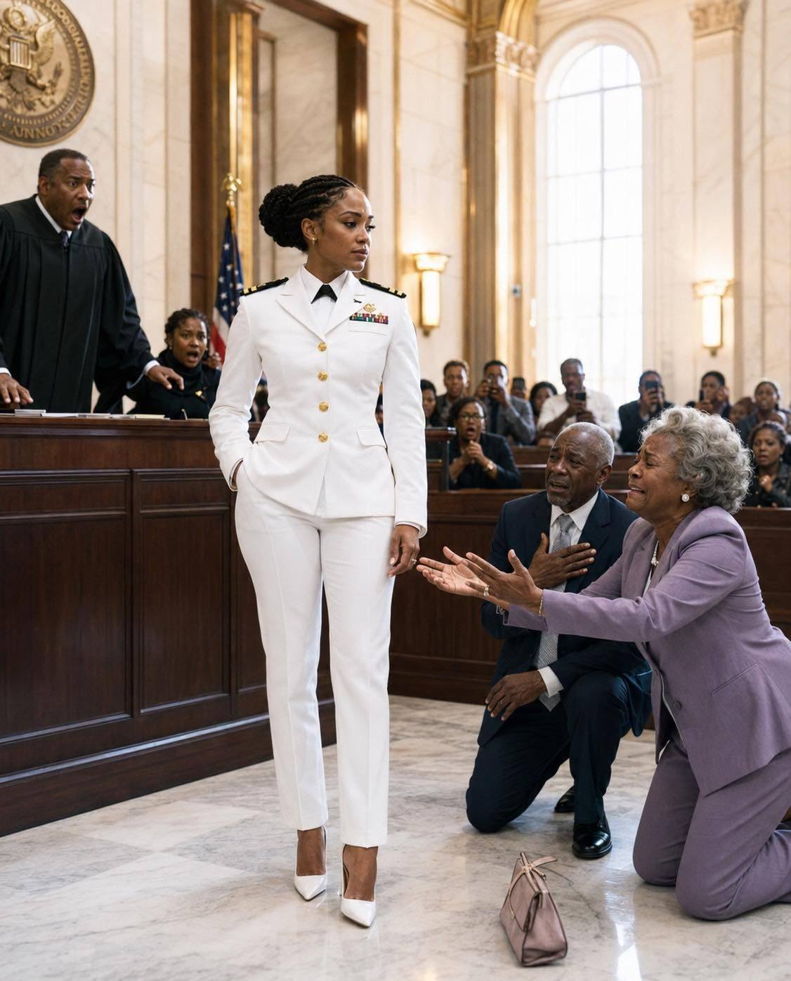 I never told my parents who I really was. After Grandma left me $4.7 million, they dragged me to court to take it back until the judge read my file and froze. “Hold on… you’re JAG?” The room went silent.