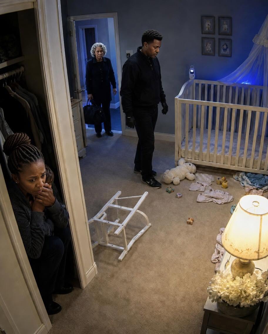 I hid 26 cameras to catch my lazy nanny, but at 3:00 a.m., I saw my husband enter the baby’s room wearing black gloves – usnews
