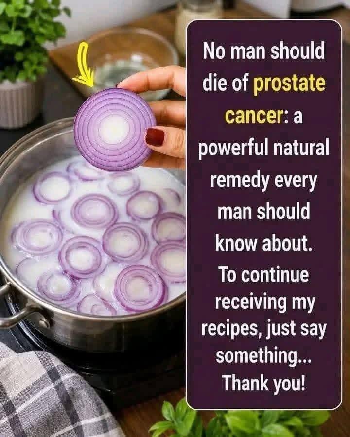 Onion and Milk Remedy for Prostate Health: Natural Support Every Man Should Know