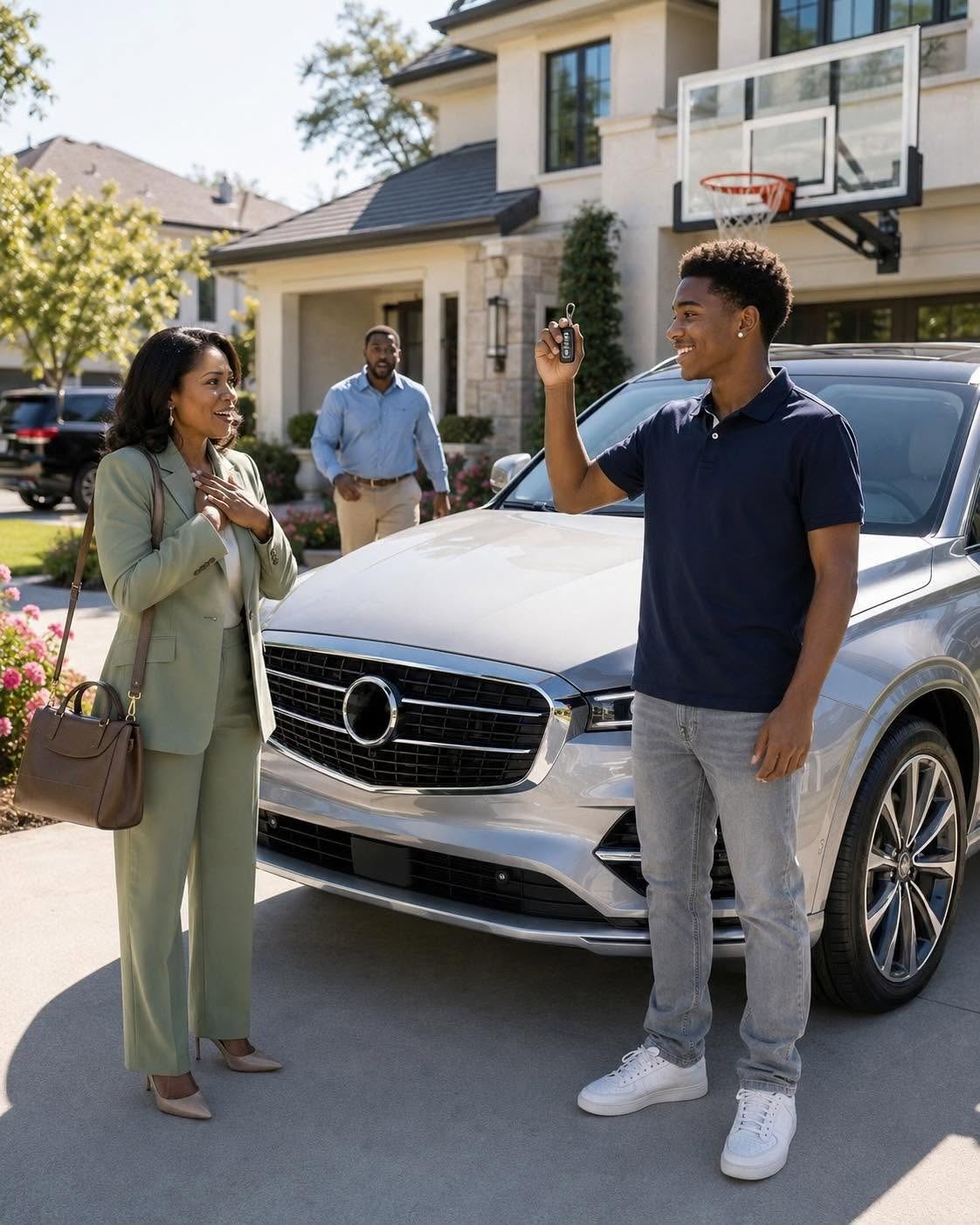 My stepson destr0yed my truck to teach me a lesson and called me a “gold digger” in front of his father. What this spoiled boy didn’t know was a dark family secret: every luxury, his expensive university education, and the food on that table were paid for with my money.