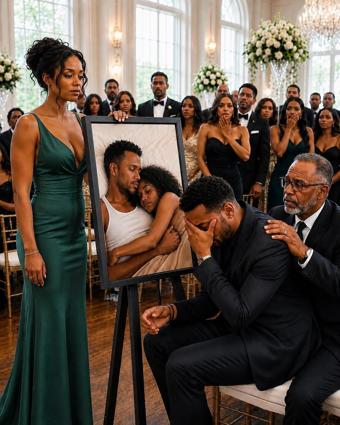 The morning after we buried my father, my ex-husband’s new wife walked straight into his garden and told me to begin packing my