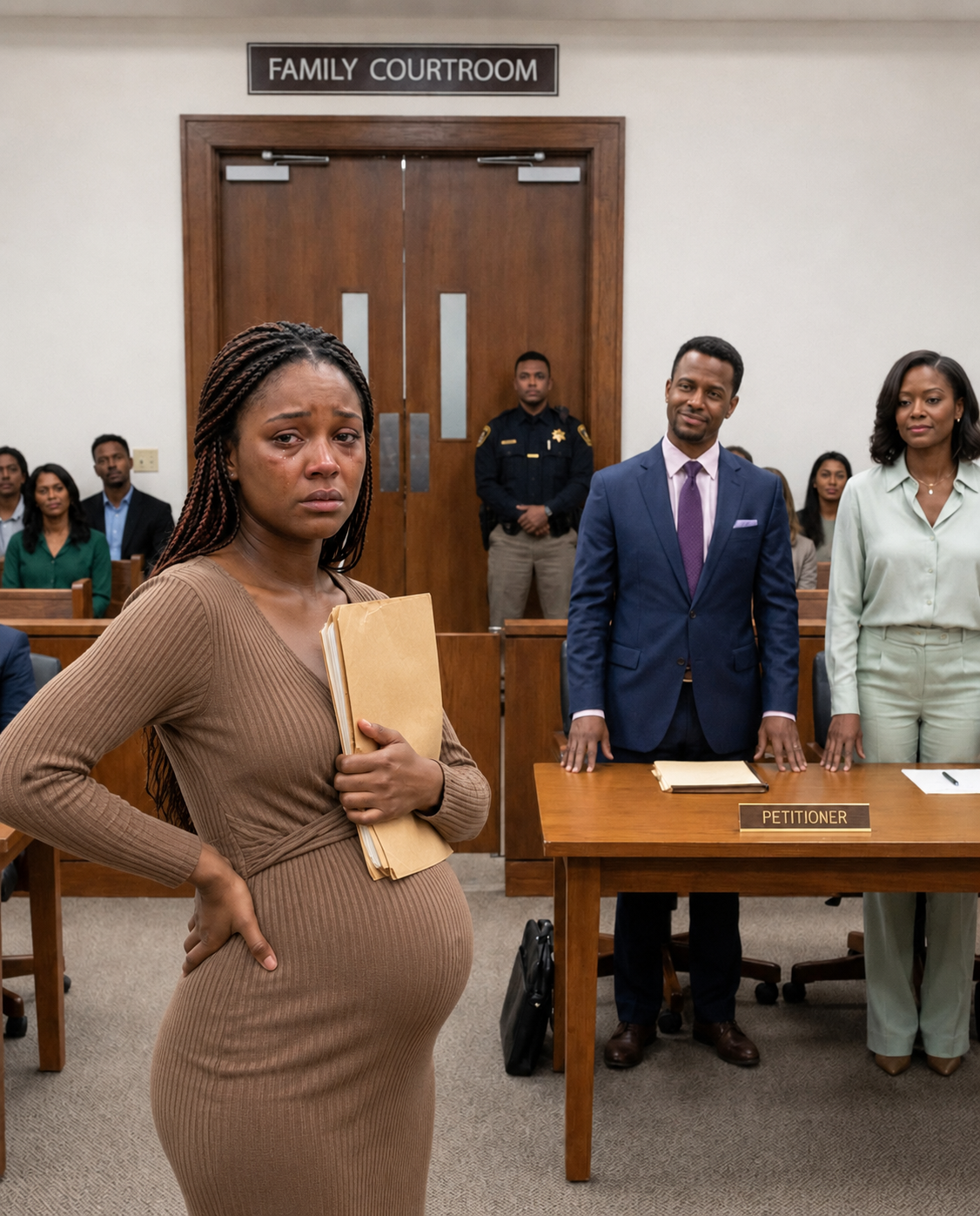 8 Months Pregnant, I Walked Into Court Expecting a Cold Divorce — I Never Expected My Husband and His Lover to Humiliate and Attack Me… Until