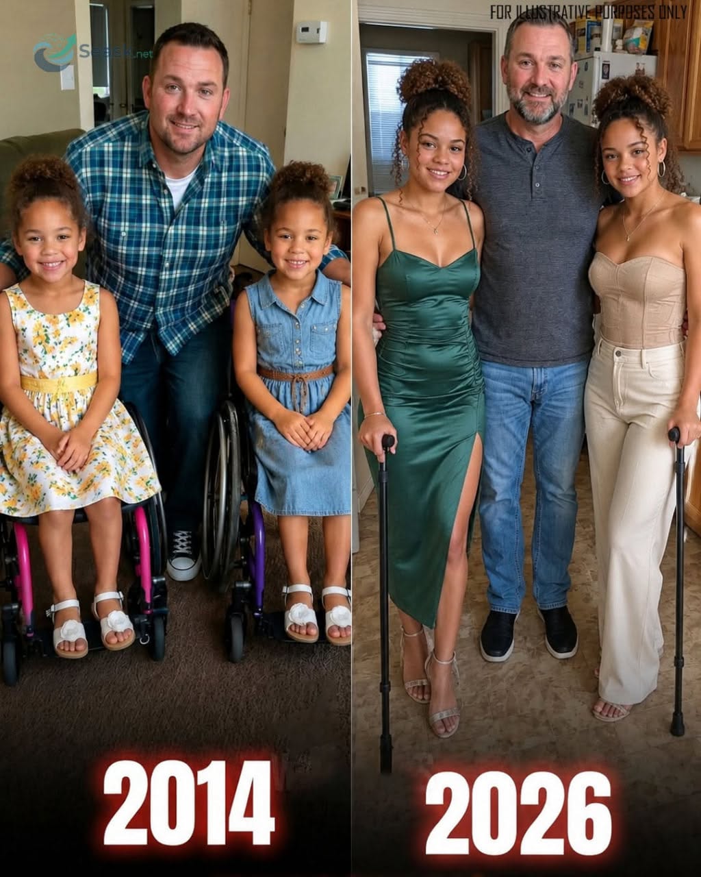 I Raised My Disabled Daughters Alone After Their Mother Walked Away — 12 Years Later, on Father’s Day, They Revealed a Secret That Brought Me to Tears