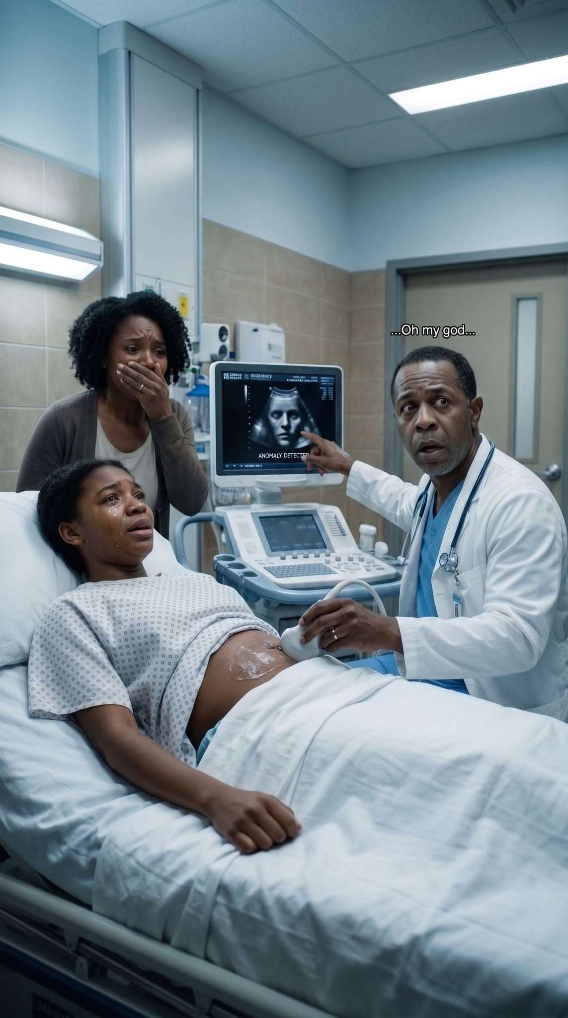 My teen daughter kept crying of stomach pain, but my husband snapped: “She’s faking it.” I secretly took her to the hospital. The doctor pointed at the