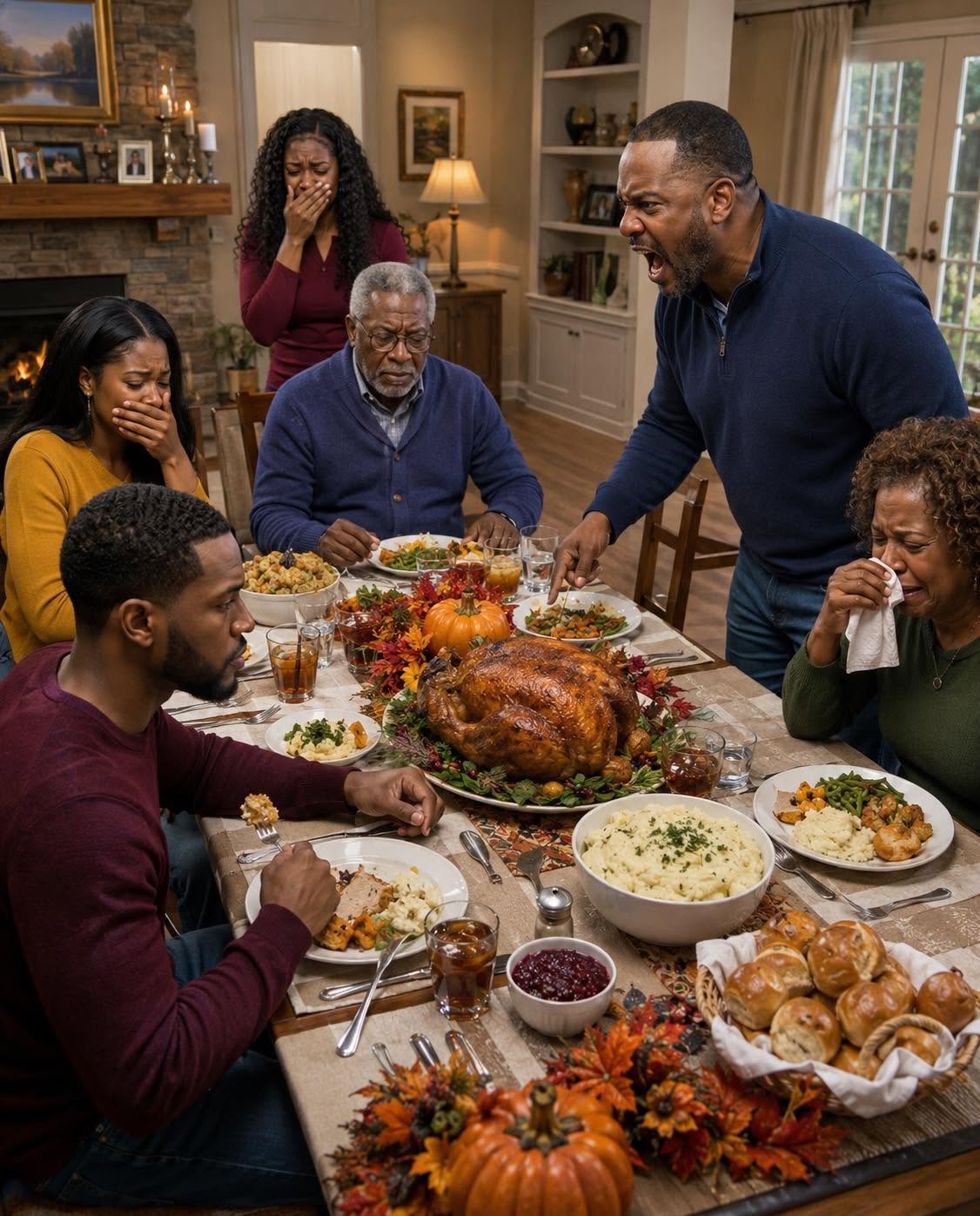 Grandpa stopped eating when he found out I was paying my parents rent while my sister lived there for free with her two kids.