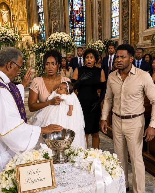 My husband told me he was going to the christening of a client’s son. I followed him to a farm… and saw my cousin carrying the baby in her arms. Then the priest smiled and said, “Now, let the child’s father come forward.”