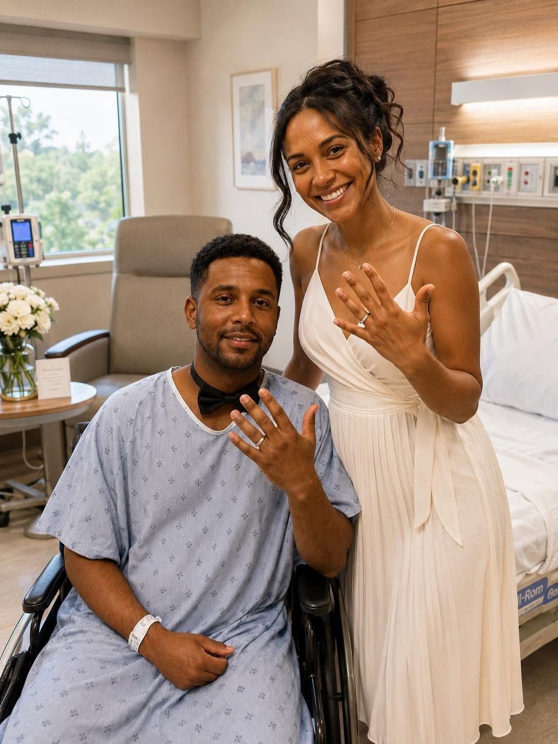 I Married My Childhood Sweetheart in His Hospital Room After Doctors Said He Had Only Months to Live – Right After We Said ‘I Do,’ a Nurse