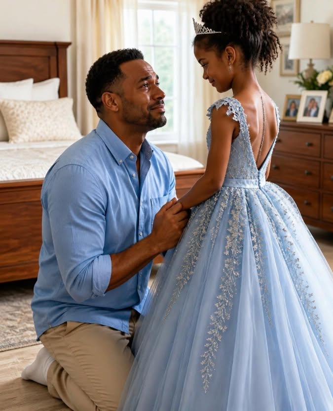 My 8-year-old daughter texted me: ‘Dad, come to my room. Just you.’ I thought she just needed help adjusting her recital dress, but what she showed me right before stepping onto the piano stage made me question everyone I had ever trusted with her life.