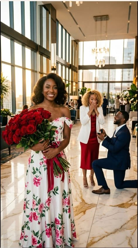 I brought flowers and Paris flight tickets to the office to surprise my husband for Valentine’s Day. But the whole company was celebrating his engagement to the female CEO. My husband kissed her, then held up a diamond ring as the crowd cheered. I turned around and walked away. I instantly canceled the trip. Froze all joint accounts. And withdrew my 83% share from the company—worth 558 million. Thirty minutes later, my phone showed 152 missed calls. Then my doorbell rang.