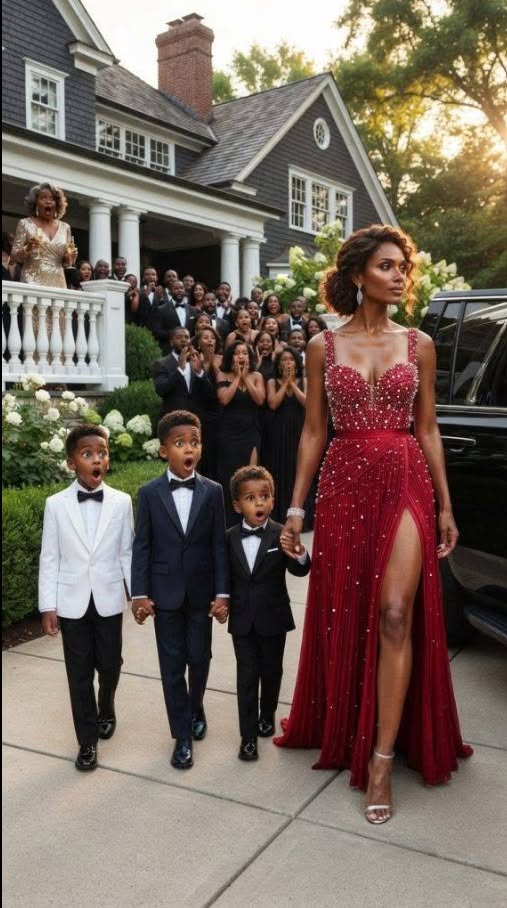 The day I introduced my sons to their grandmother in front of the entire elite