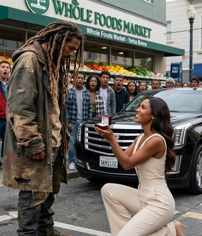“MARRY ME,” A MILLIONAIRE SINGLE MOTHER BEGS A HOMELESS MAN… WHAT HE ASKED FOR IN RETURN LEFT EVERYONE SPEECHLESS