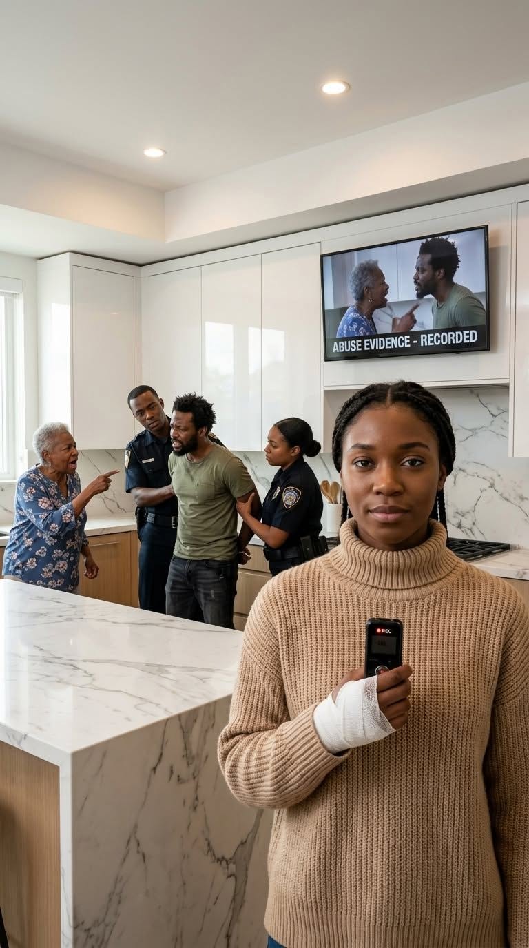 My husband shoved my hand onto the scorching stove because the steak was “too done.” As I crawled through broken glass in agony, my mother-in-law pulled out her phone to record me...