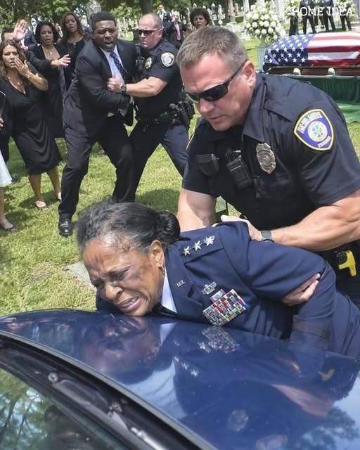 “I am the law here,” the local officer laughed, pressing my face against his cruiser at my mother’s funeral. He saw my skin color but ignored my General’s rank. He threw me in a cell, unaware that my biometric tracker had just authorized a Code Red military rescue mission. Then, the helicopters arrived