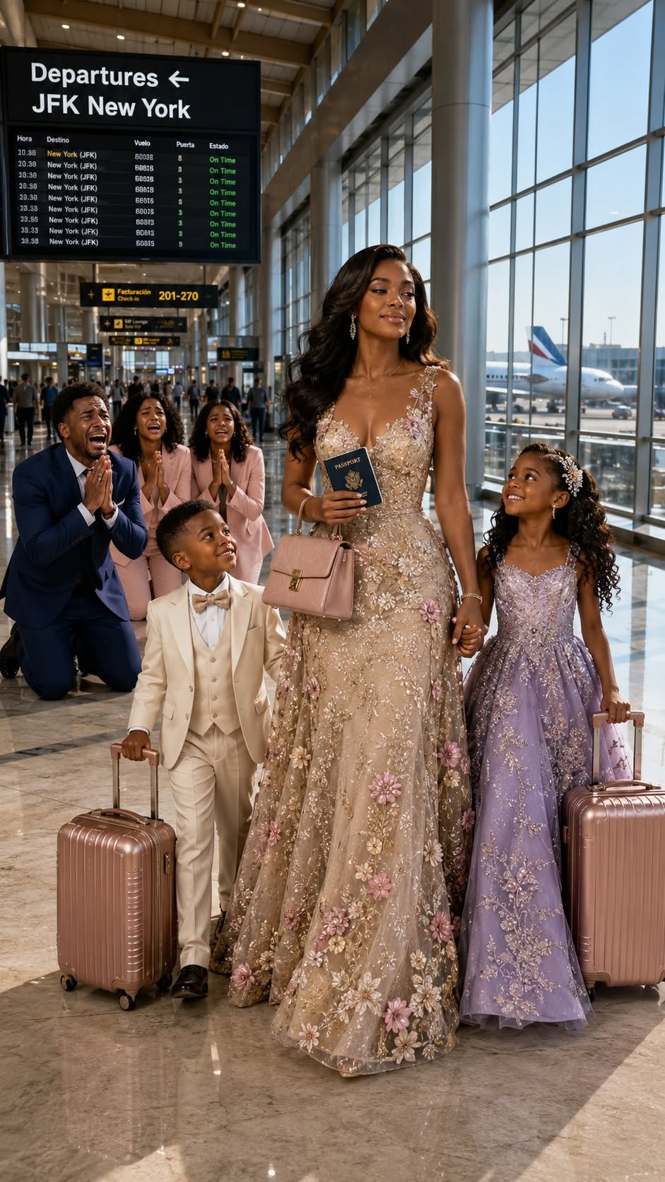 Eight Minutes After Our Divorce, My Ex Said There Was Nothing Worth Dividing—Then I Took Our Kids and the Evidence to JFK