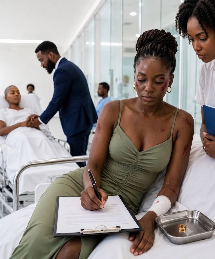 After the cr3sh, the doctor said I needed urgent surgery, but my husband held another woman’s hand and muttered, “She’s always been fragile.”
