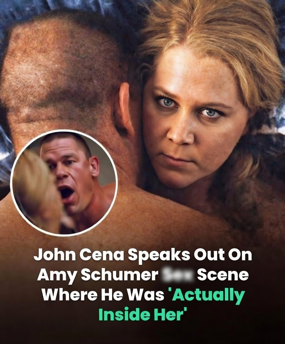 Amy Schumer recalls the hilariously awkward filming of her comedic scene with John Cena