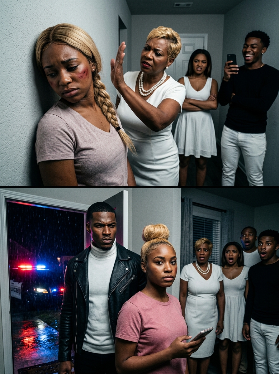 My Mom Sla:pped Me So Hard I Cra:shed Into The Wall. My Sister-in-law Spa:t On Me And My Brother-in-law Laughed While They Called Me A Gold-Digger Thinking My Husband Was Away On Deployment.