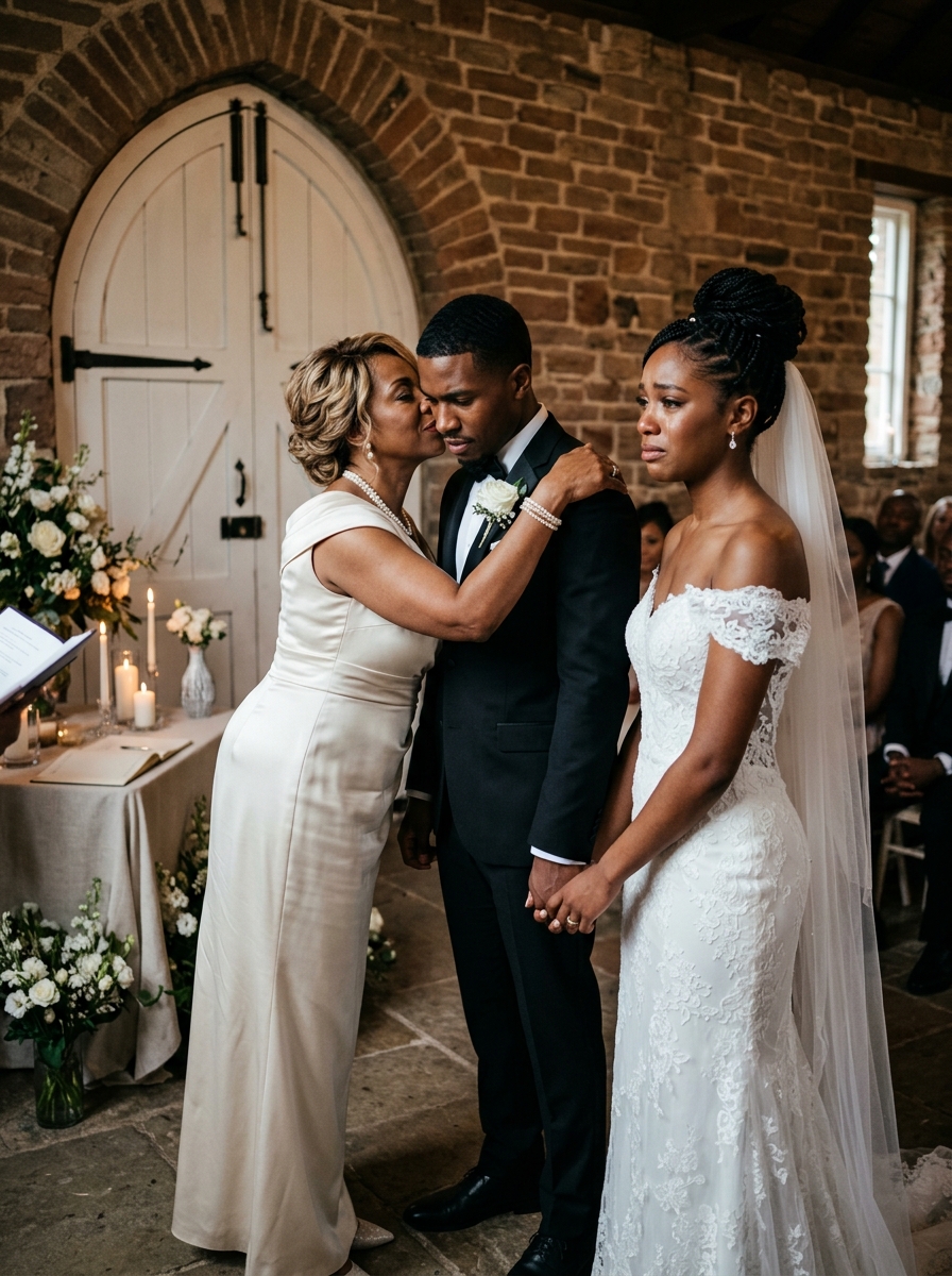 My Future MIL Interrupted My Wedding Vows and Clung to My Fiancé – What His Father Did Next Stunned Everyone