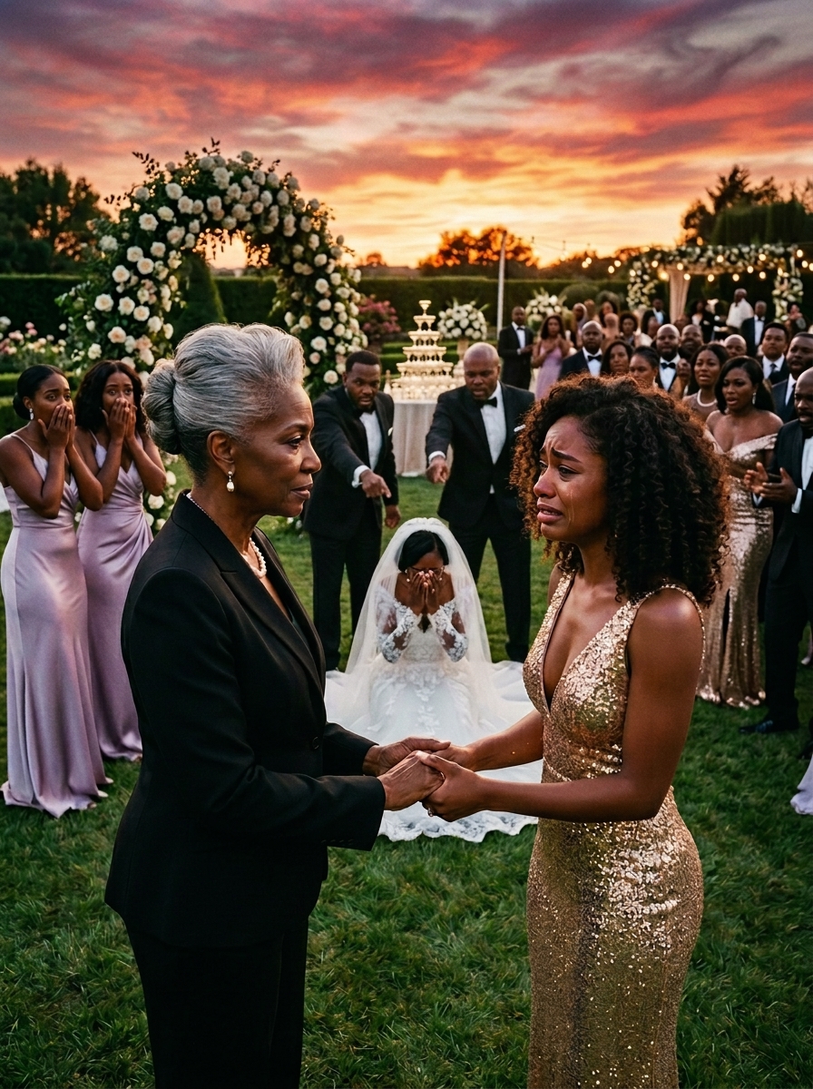 My sister made all seven bridesmaids wear beautiful lavender gowns. She gave me a different dress. It was bright orange, size 2XL. “It was the only one left,” she said, smiling. My parents told me to “stop being dramatic.” At the reception, the groom’s grandmother walked up to me. She took my hand and said six words that made my sister leave her own wedding.