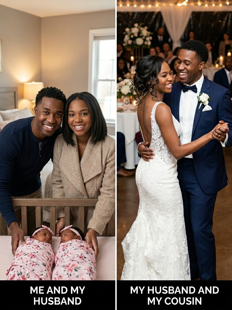 While I Was Raising Our Newborn Twins, My Husband Fell for My Cousin—I Got the Last Word at Their Wedding